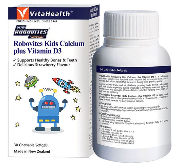Vitahealth Robovites Kids lọ 30 viên