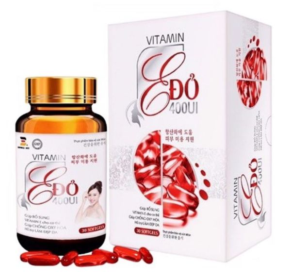 Vitamin e đỏ 400ui hộp 30 viên