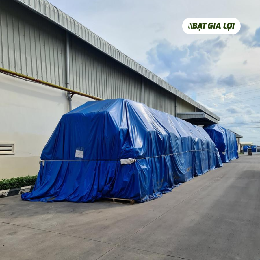 BẢO VỀ HÀNG HÓA KHỎI THỜI TIẾT XẤU - LỰA CHỌN VẬT LIỆU CHE PHỦ TỐI ƯU