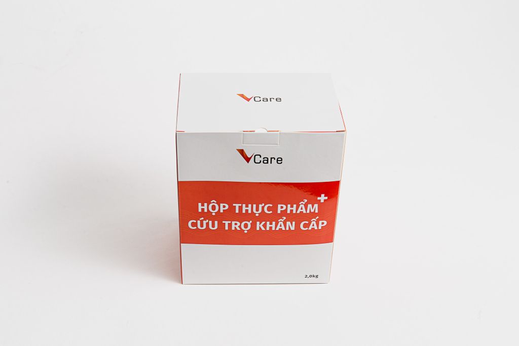 Hộp thực phẩm cứu trợ khẩn cấp VCare - Món quà ý nghĩa từ