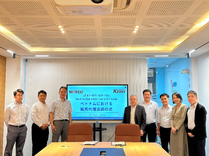 WATEC chính thức trở thành đại lý phân phối độc quyền cảm biến đo mực nước của Tokyo Keiki tại Việt Nam