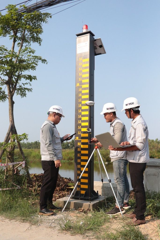 Bàn giao và đưa vào sử dụng 4 tháp báo lũ thông minh cho tỉnh Thừa Thiên Huế