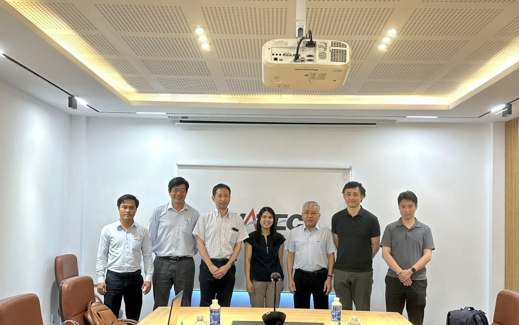 Công ty Spectee và Công ty tư vấn Pacific (Nhật Bản) đã đến thăm và làm việc với WATEC