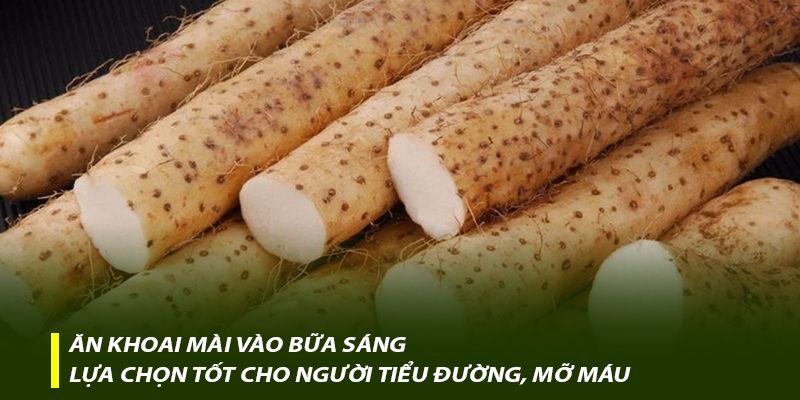 Ăn khoai mài vào bữa sáng – Lựa chọn tốt cho người tiểu đường, mỡ máu