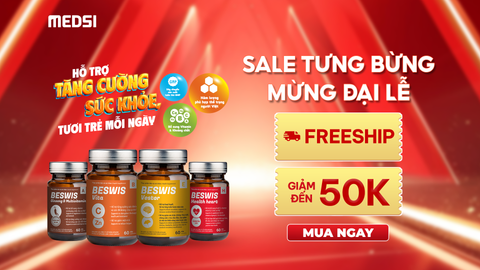 TPBVSK BESWIS - SALE TƯNG BỪNG, MỪNG ĐẠI LỄ | Duy nhất tháng 04.2025