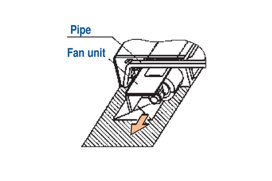 Dàn lạnh trung tâm âm trần nối ống gió Mitsubishi Heavy FDU160KXE6F-W
