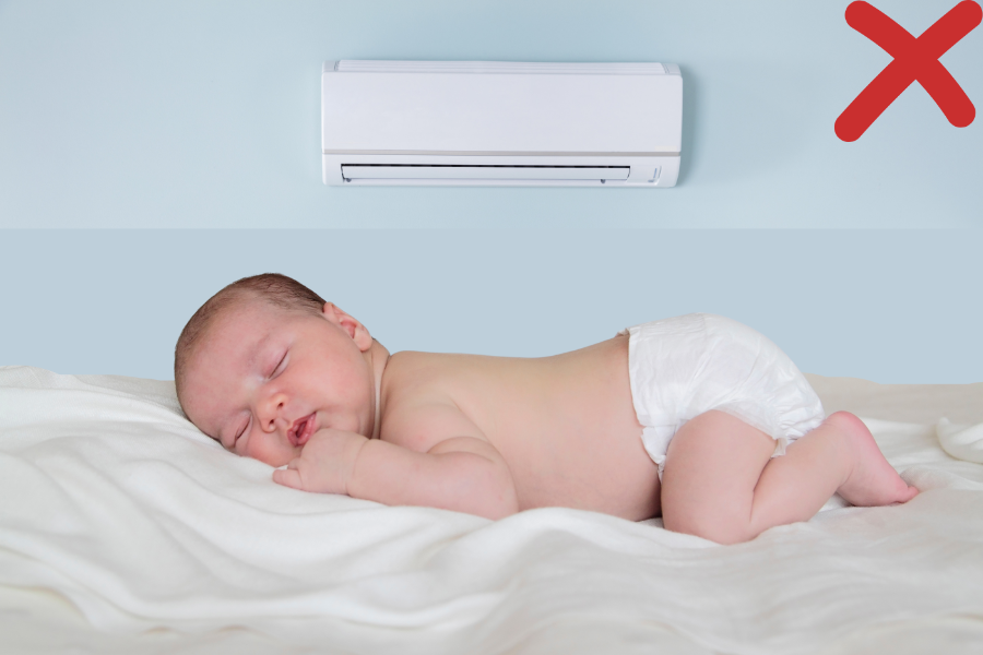 7 Kinh nghiệm khi cho trẻ nhỏ nằm phòng điều hòa