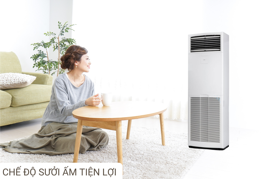 Điều hòa tủ đứng Daikin 34.000BTU 2 chiều Inverter FVA100AMVM/RZA100DV1