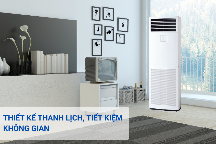 Điều hòa tủ đứng Daikin 45.000BTU 1 chiều Inverter FVA125AMVM/RZF125CYM (3 pha)