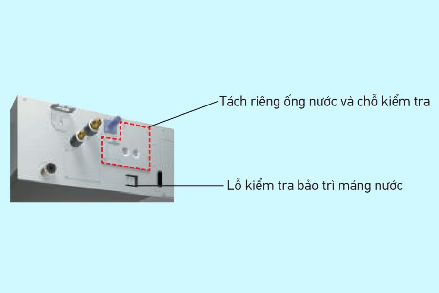 Dàn lạnh giấu trần nối ống gió điều hòa trung tâm Daikin FXSQ140PAVE9