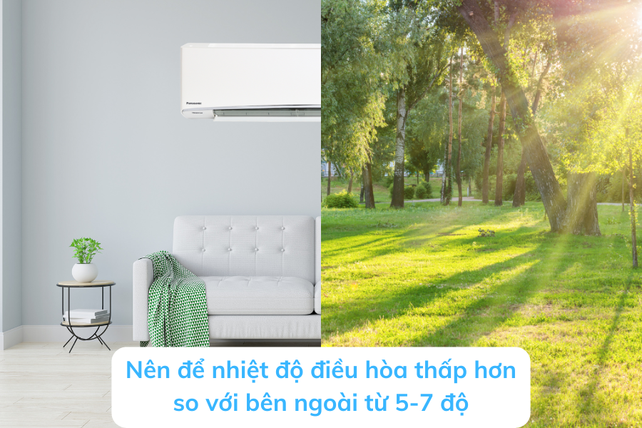 Nên đặt nhiệt độ điều hòa bao nhiêu là đúng?