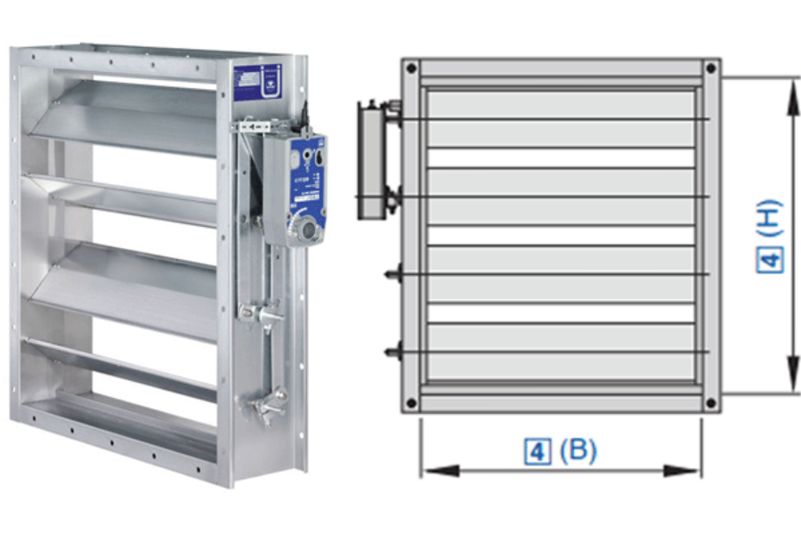 Fire Damper, Smoke Damper, Fire Smoke Damper là gì? Chức năng của chúng ra sao