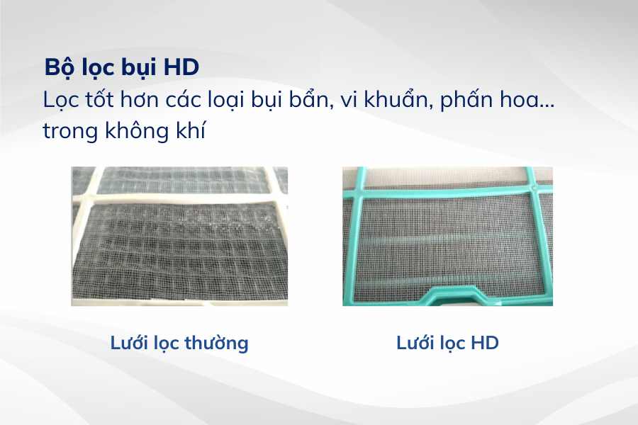 3 loại lưới lọc bụi thường gặp trên điều hòa