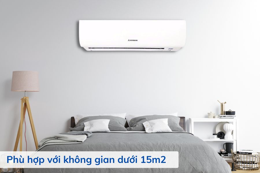 Điều hòa Mitsubishi Heavy 9000BTU SRK/SRC09CTR-S5 lắp phòng ngủ dưới 15m2