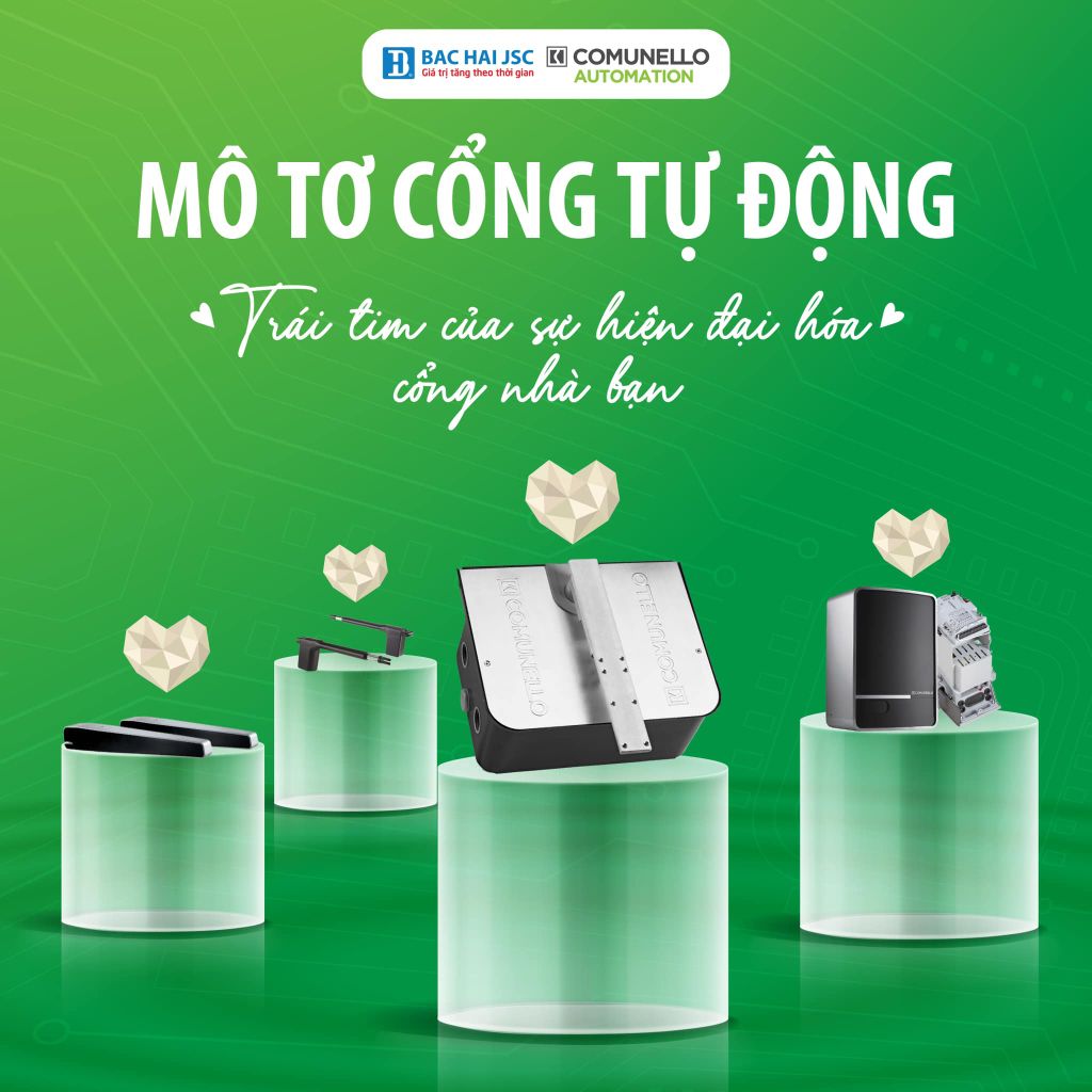 MÔ TƠ CỔNG TỰ ĐỘNG: TRÁI TIM CỦA SỰ HIỆN ĐẠI HÓA CỔNG NHÀ BẠN