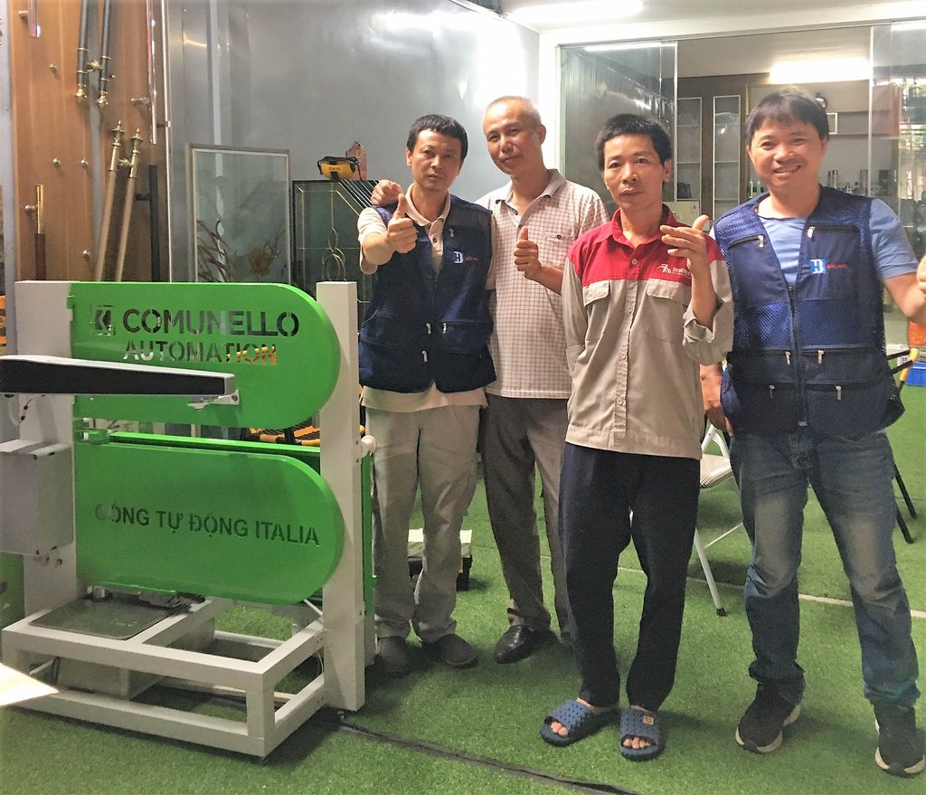 ĐÀO TẠO ĐẠI LÝ LÀO CAI: KỸ THUẬT THI CÔNG, LẮP ĐẶT CỔNG TỰ ĐỘNG COMUNELLO VÀ CỬA KÍNH TAESUNG!