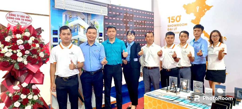CÔNG TY BẮC HẢI CHÚC MỪNG ĐỐI TÁC NHÀ THÔNG MINH HOMEGY TẠI TRIỂN LÃM VIETBUILD