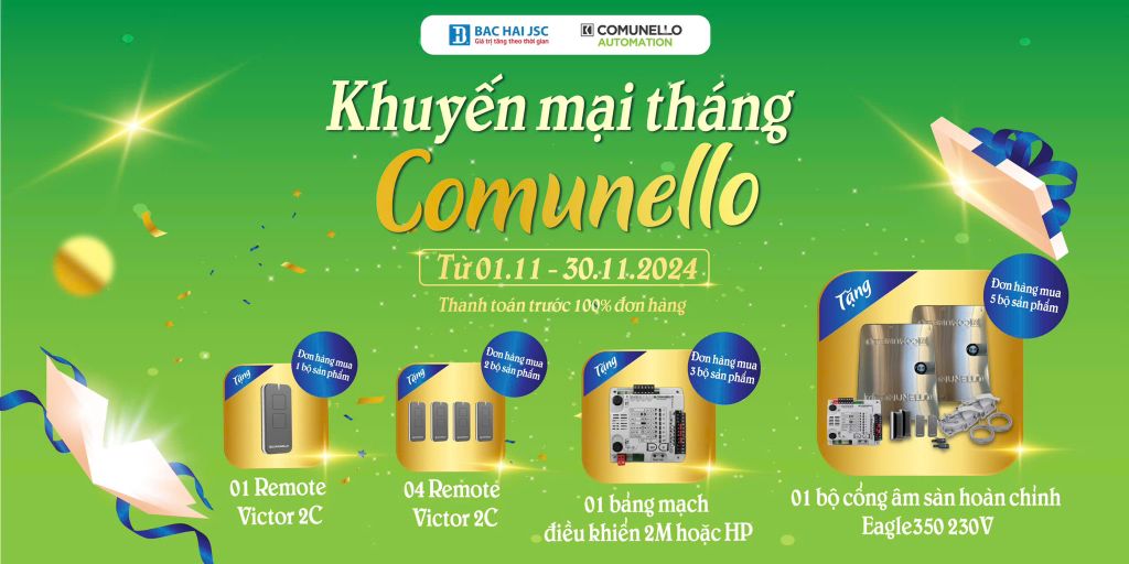 🎊 CƠN MƯA QUÀ TẶNG BẤT NGỜ TỪ COMUNELLO 🎊