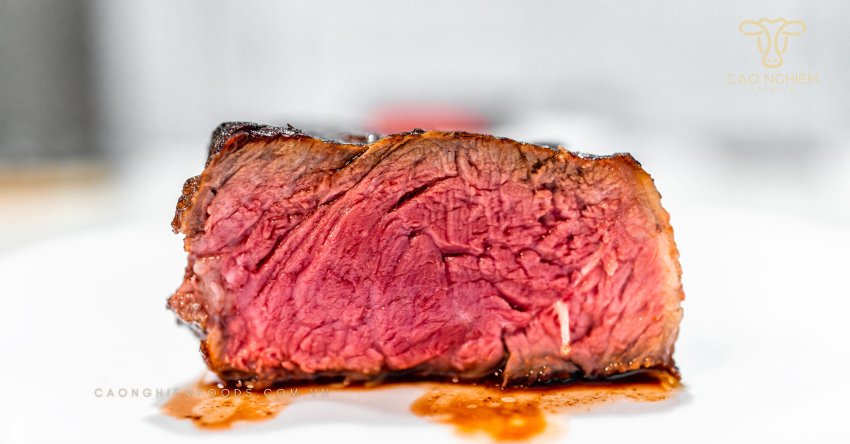 Blue rare Steak