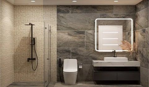 5 mẫu gương nhà tắm đẹp Bạc Liêu hiện đại