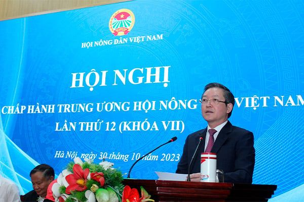 Bế mạc Hội nghị lần thứ 12 BCH T.Ư Hội Nông dân Việt Nam: Thông qua nhiều nội dung chuẩn bị cho Đại hội VIII