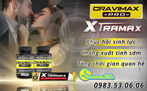 công dụng cravimax pro & xtramax