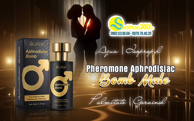Pheromone Aphrodisiac Bomb Male - Mùi hương quyến rũ cho nam