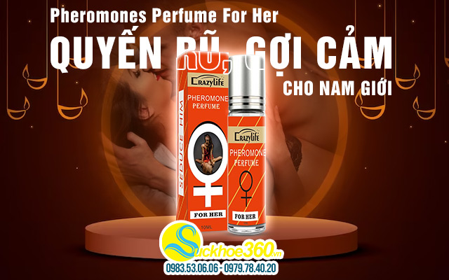Pheromones Perfume For Her – Giúp nam giới quyến rũ, gợi cảm hơn