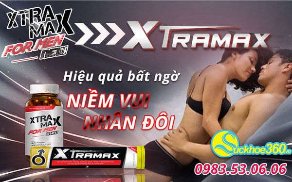 combo kết hợp xtramax for men & xtramax