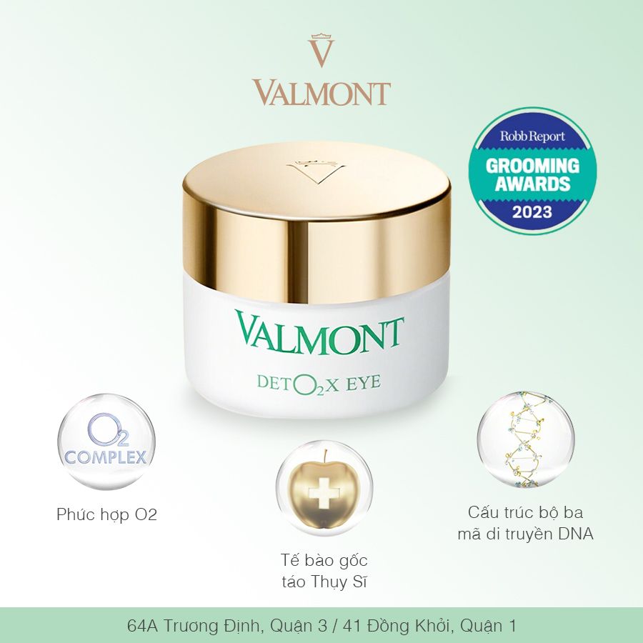 Siêu phẩm DETO2X EYE đoạt giải Grooming Awards 2023 của Robb Report - hạng mục 'Kem dưỡng mắt tốt nhất' ✨