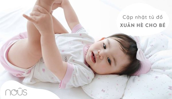 LÀM MỚI TỦ QUẦN ÁO XUÂN HÈ CHO BÉ