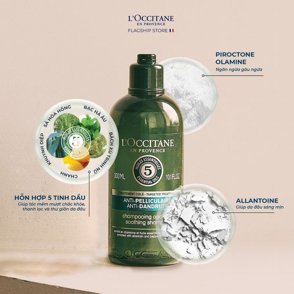 Dầu gội chống gàu Anti-dandruff Soothing Shampoo