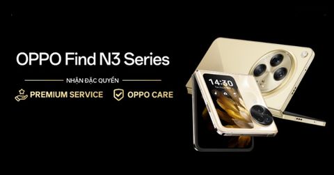 Gói dịch vụ Premium Service và OPPO Care khi mua OPPO Find N3 Series