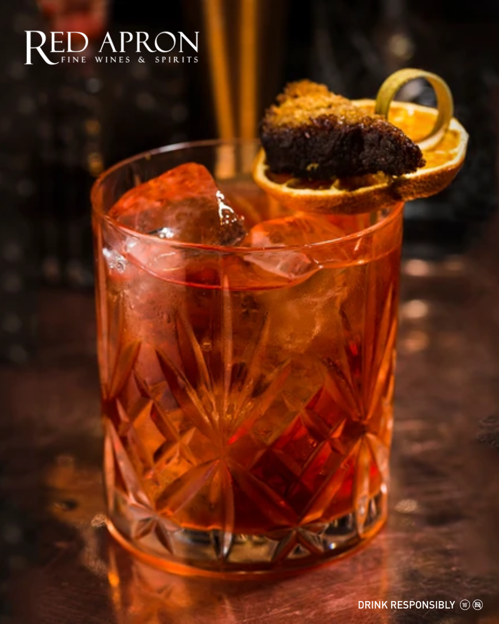 Rhubarb and Ginger Negroni – a spring twist on the classic gin cocktail