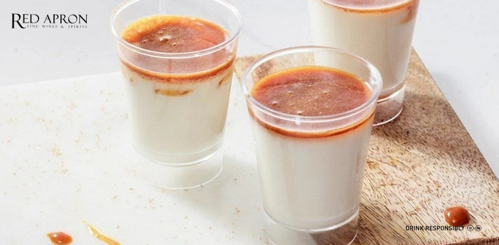 Món tráng miệng: panna cotta vanilla, mousse dưa, cheesecake chanh dây dùng kèm rượu Midori.