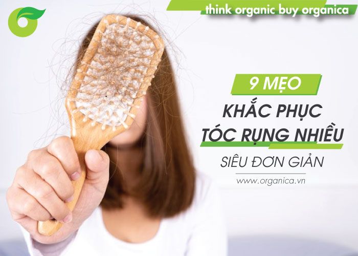 9 mẹo khắc phục tóc rụng nhiều siêu đơn giản