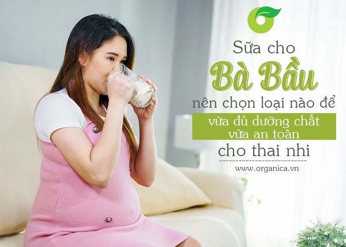 Sữa cho bà bầu nên chọn loại nào để vừa đủ dưỡng chất vừa an toàn cho thai nhi