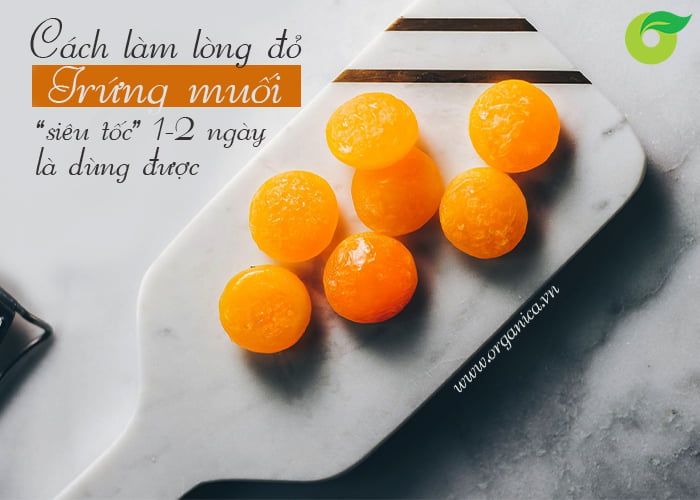 Cách làm lòng đỏ trứng muối “siêu tốc” 1-2 ngày là dùng được