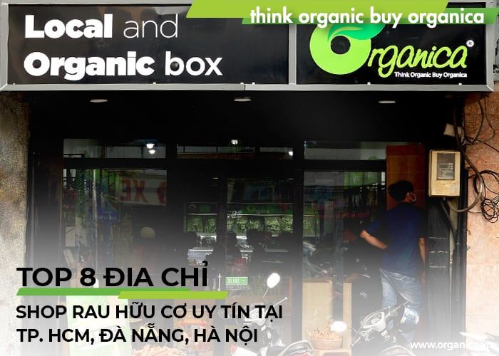 Top 8 địa chỉ shop rau hữu cơ uy tín tại TP.HCM, Đà Nẵng, Hà Nội
