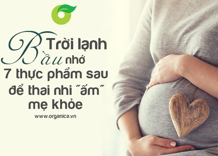 Trời lạnh, bầu nhớ 7 thực phẩm sau để thai nhi “ấm”, mẹ khỏe