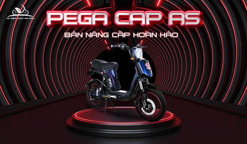 Kiểu dáng thiết kế xe đạp điện Pega Cap AS