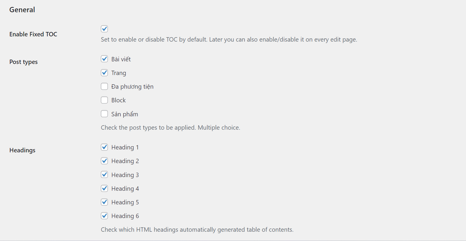 Cách tạo trong Wordpress