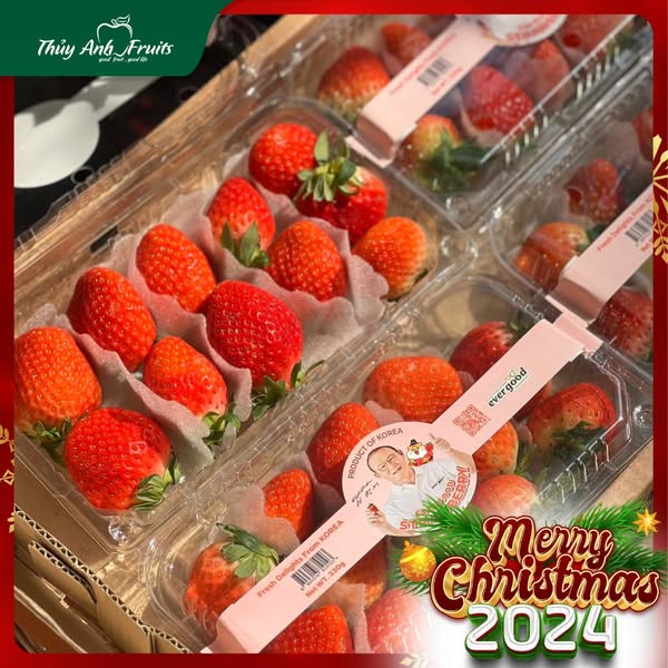 Content bán hoa quả - Dâu tay Hàn Quốc