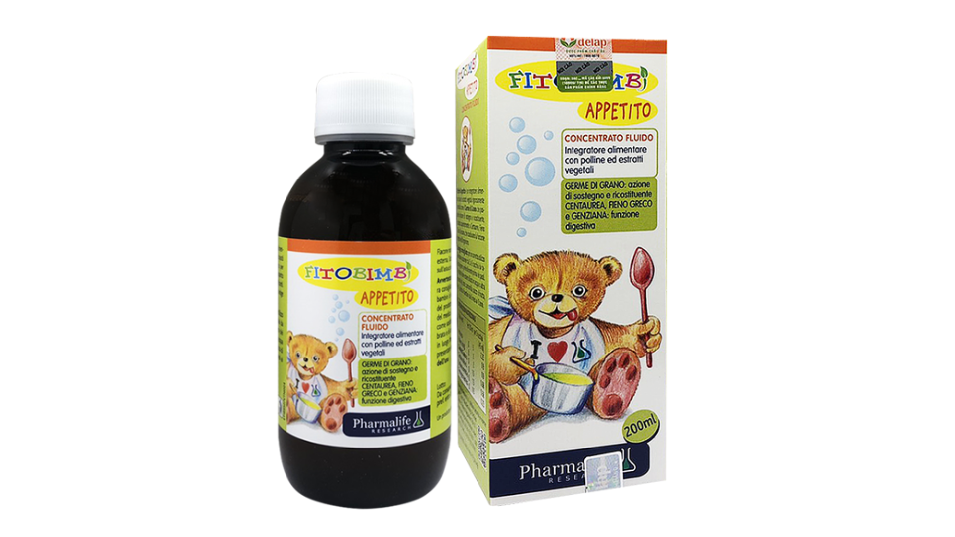 Giới thiệu về sản phẩm Siro Ăn Ngon Fitobimbi Appetito