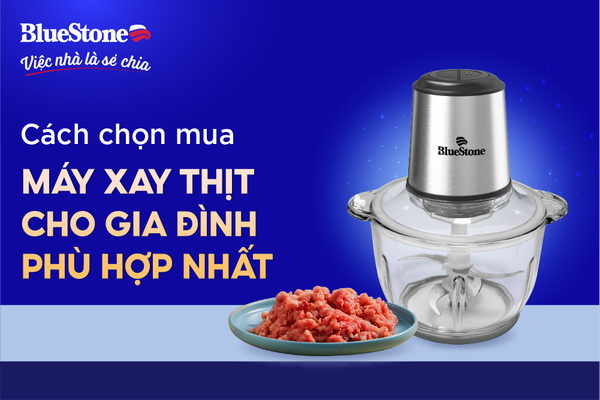 Cách chọn mua máy xay thịt cho gia đình phù hợp cùng BlueStone