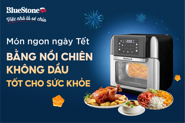 Top 10 món ngon ngày Tết bằng nồi chiên không dầu ngon, tốt cho sức khỏe