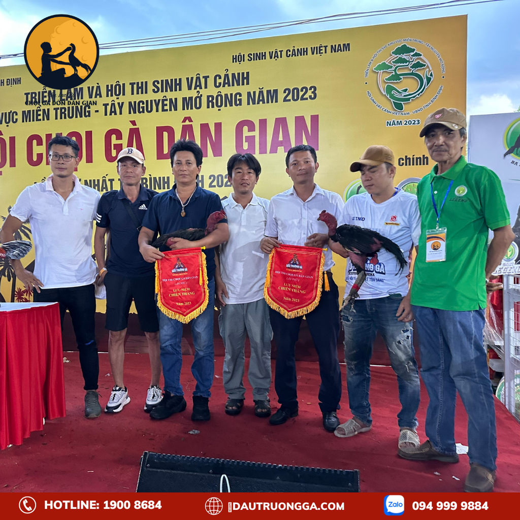 CHIẾN THẮNG VINH QUANG TẠI HỘI CHỌI GÀ DÂN GIAN 2023 - CLB QUANG THÀNH