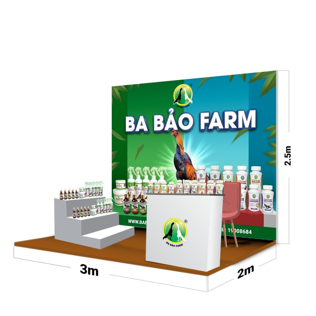 KHÁM PHÁ GIAN HÀNG BA BẢO FARM - SỰ HOÀNH TRÁNG TẠI NGÀY HỘI CHỌI GÀ DÂN GIAN 2023!