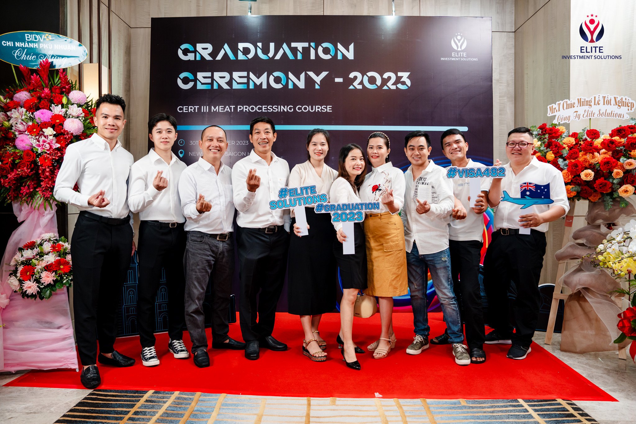 Khép lại chặng đường học tập đầy nỗ lực tại Lễ Tốt nghiệp Đào Tạo Tay Nghề 2023