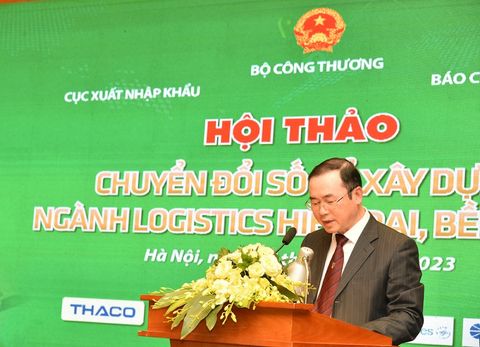 Đẩy mạnh chuyển đổi số để xây dựng ngành logistics hiện đại, bền vững